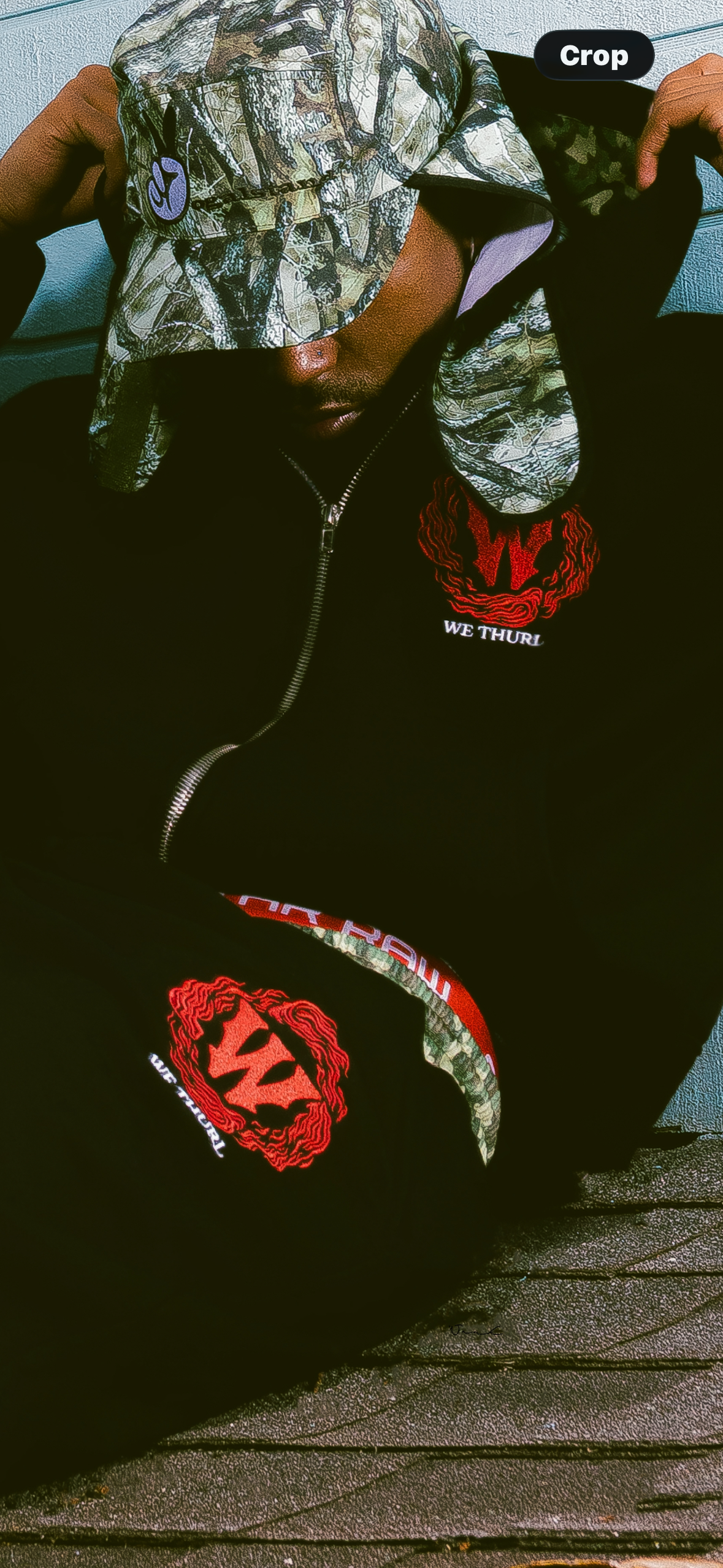 We Thurl Veil Zip Up