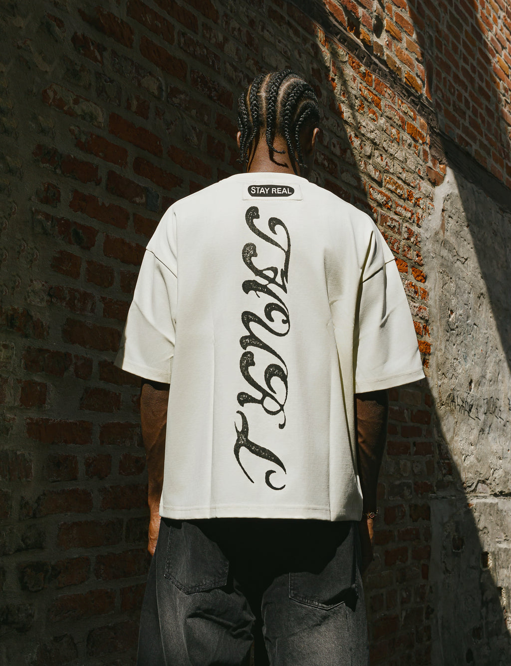 We Thurl Oversized Stay Real Tee