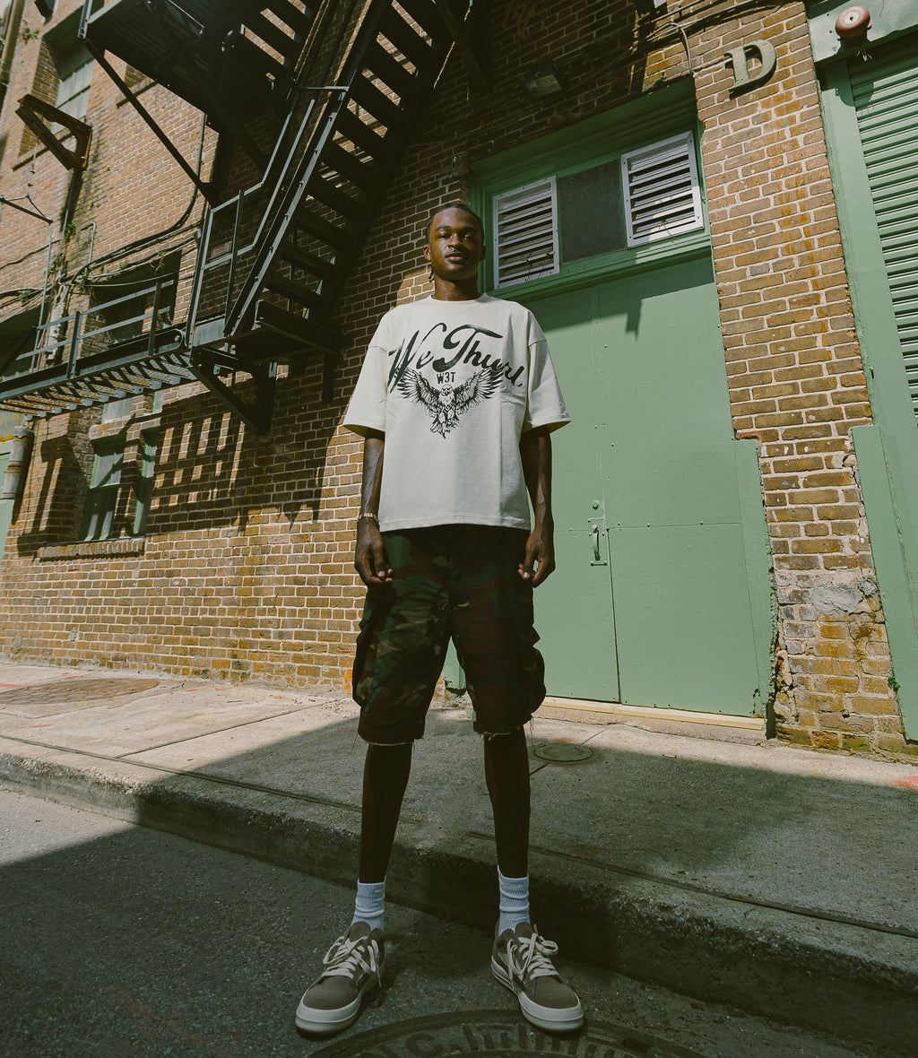 We Thurl Oversized Stay Real Tee